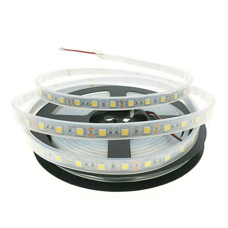 LED strip cool white waterproof 24VDC