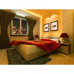 LED strip warm white 5m 12VDC IP44 3000K