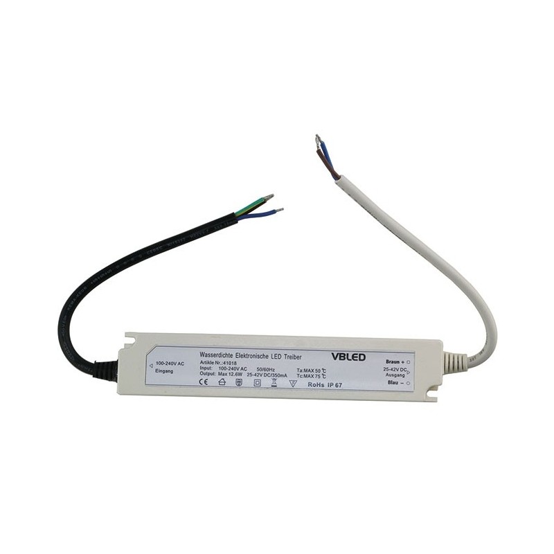 LED power supply unit constant current / 320-350mA / 12.6W