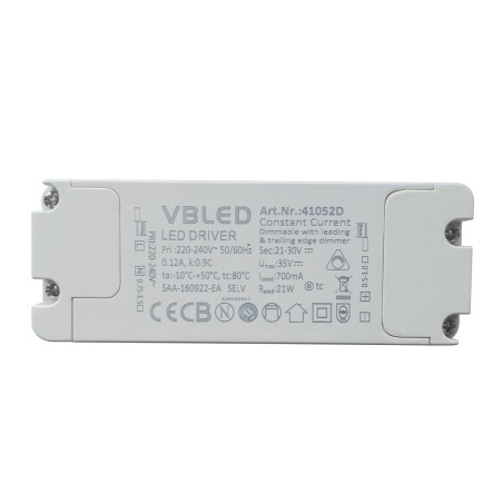 LED power supply unit constant current / 700mA / 14-21W