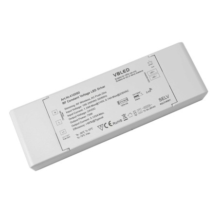 "Inatus" Radio LED Power Supply Constant Voltage / 24V DC / 75W