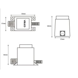 Outdoor power supply 12V AC 30W IP67