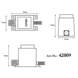 Outdoor power supply 12V AC 45W IP67