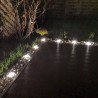 Set of 3 RGB+W LED Garden Light 1W 12V AC IP65