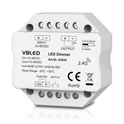 VBLED LED "INATUS" Dimmer - 12-48V DC - 2.4G