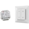 "Inatus" RF light switch wall remote control switch KIT incl. dimmer - 230V - Max 1A