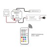 "Inatus" 2.4G RF RGBW remote control (27 buttons)