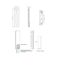 "Inatus" CCT LED Remote Control 2.4GHz