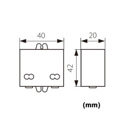 "EZDIM" 3 steps LED dimmer 12V-24V DC 3A Max for dimmable LED luminaire