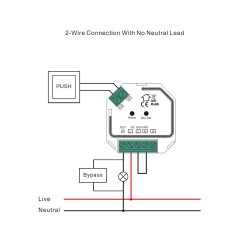 LED Dimmer By Pass Compensation Module