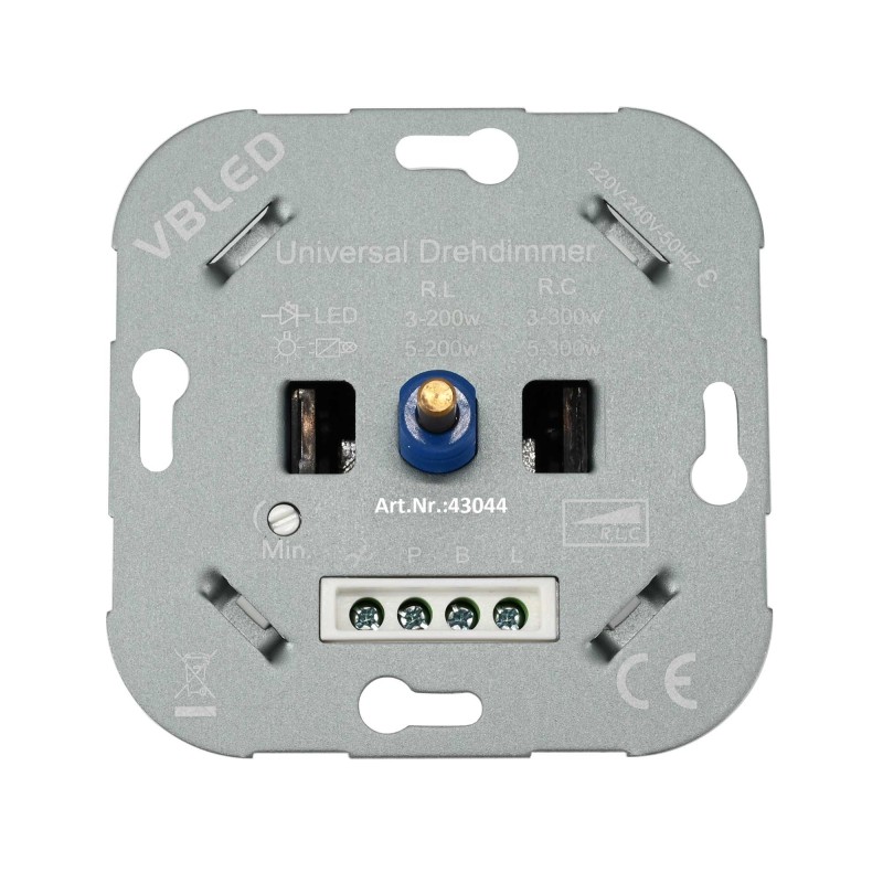Universal LED rotary dimmer Standard LED dimmer 230V