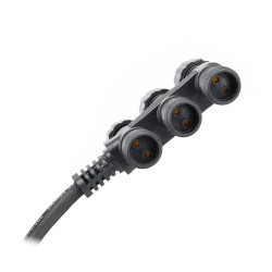 Gartus 6-way distribution cable 2m 12V - outdoor use