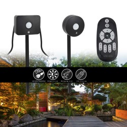 Garden Light Control System Twilight Sensor Motion Detector KIT "Laverna" 12V AC/DC IP65