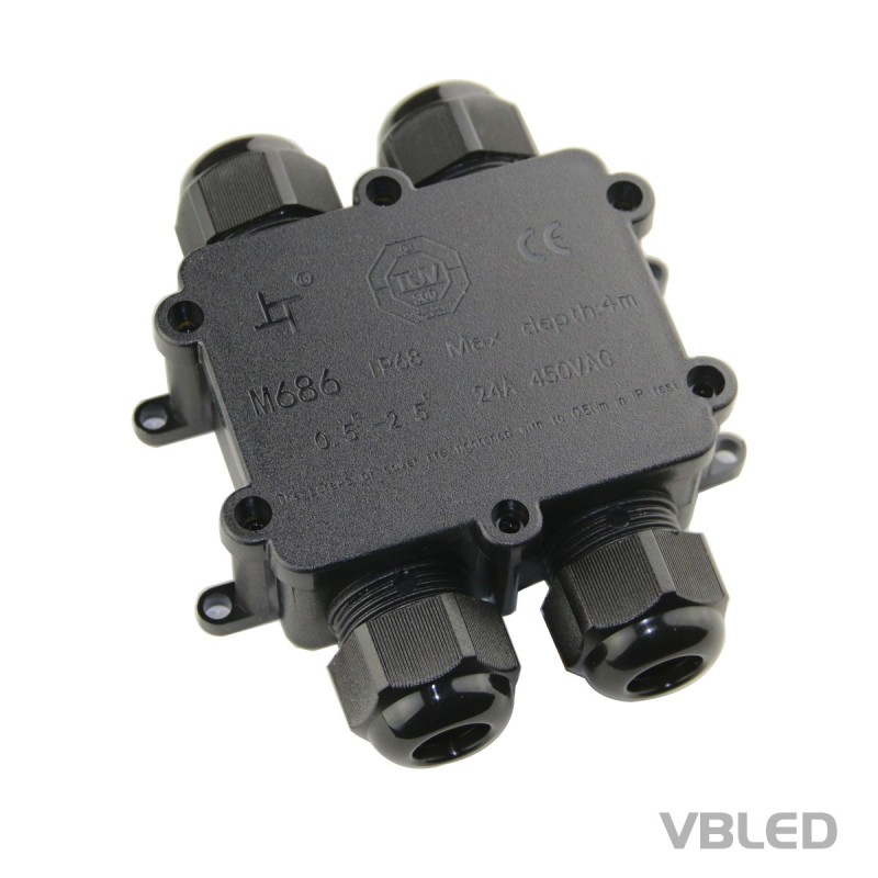 4-way cable junction box