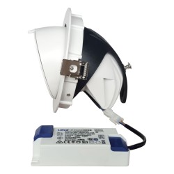 LED shop spotlight track spotlight - swivelling 40W 4000K