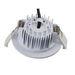 VBLED LED recessed luminaire in silver or white - 10W
