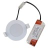 VBLED LED recessed luminaire in silver or white - 10W