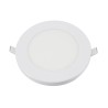 Universal LED Panel Surface Mount/Remount Round Extra Flat 12W 3000K 840lm