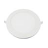 Universal LED Panel Surface Mount/Remount Round Extra Flat 18W 3000K 1350lm