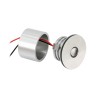3W LED Mini Recessed Spotlight / Mini Spot / Surface-Mounted Ceiling Spot - Alu