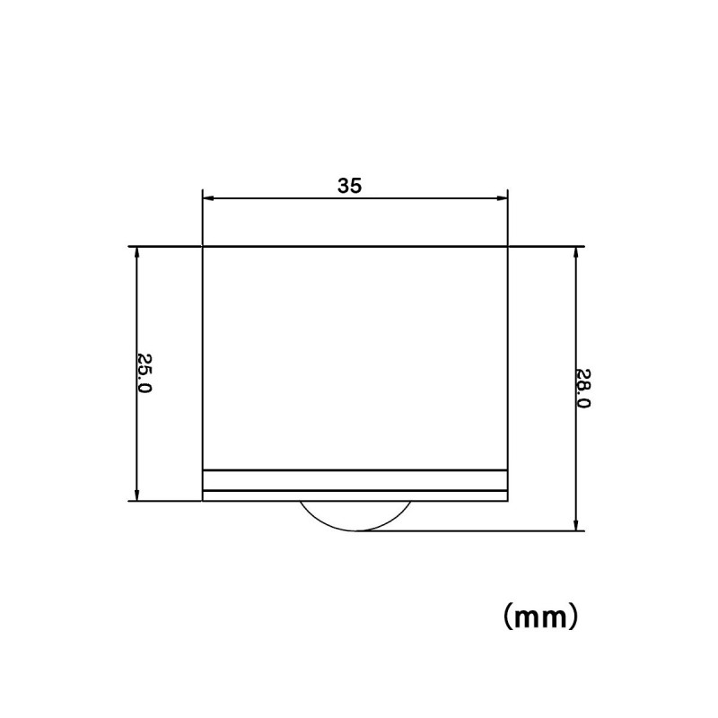 3W LED Mini Recessed Spotlight / Mini Spot / Surface-Mounted Ceiling ...