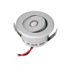 3W LED Mini Recessed Spot - "OCULOS" Minispot - 12V DC - IP44 - 3000K - Swivel - Silver