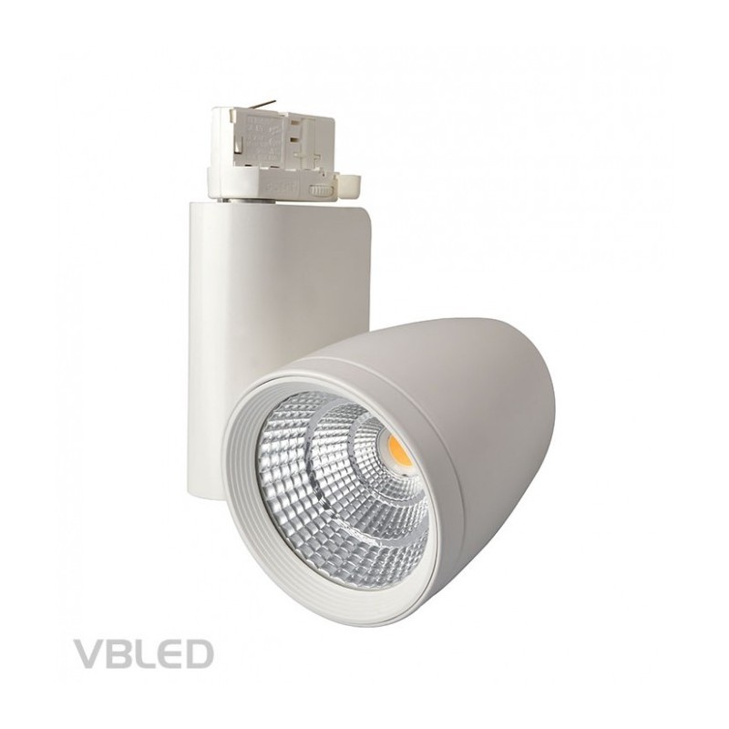 LED spotlight for 3-phase track 25W 4000K 1850 lumen neutral white
