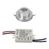 KIT of 1 - 1W LED surface mounted spotlight "CYLINDRO" Ceiling spot 3V 3000K