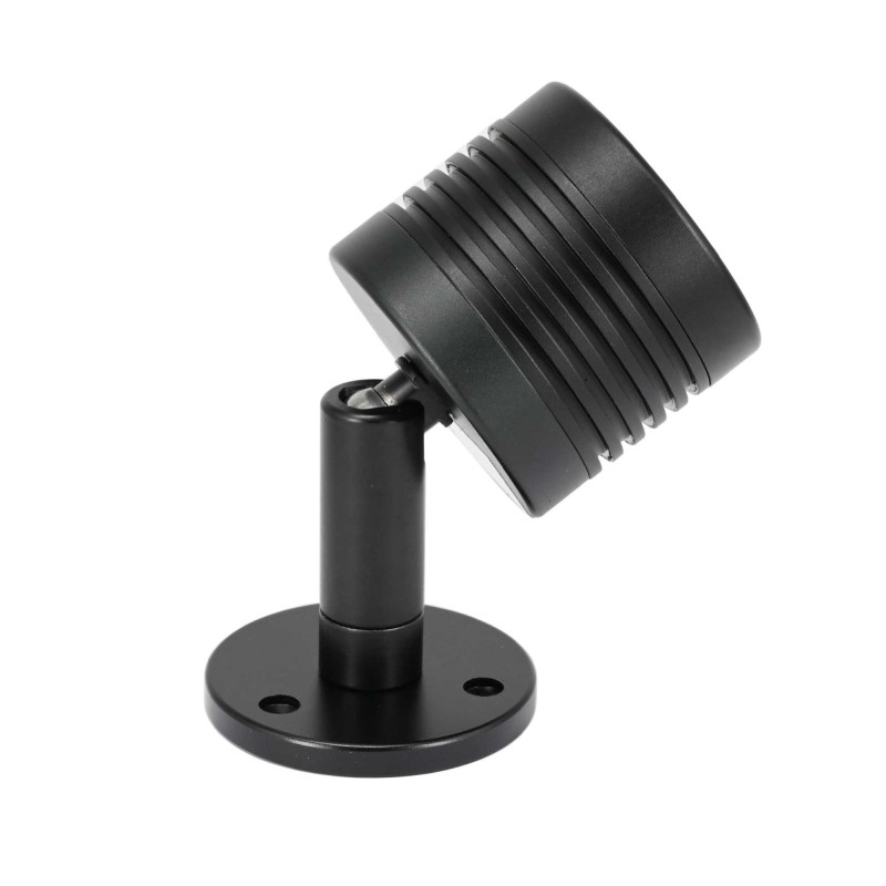 SET of 3 "ENORA" 7W RGBW 12V ceiling spotlights with IR remote control and transformer