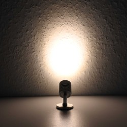 SET of 4 "ESKINAR" LED surface-mounted wall/ceiling luminaires 3000K 3W