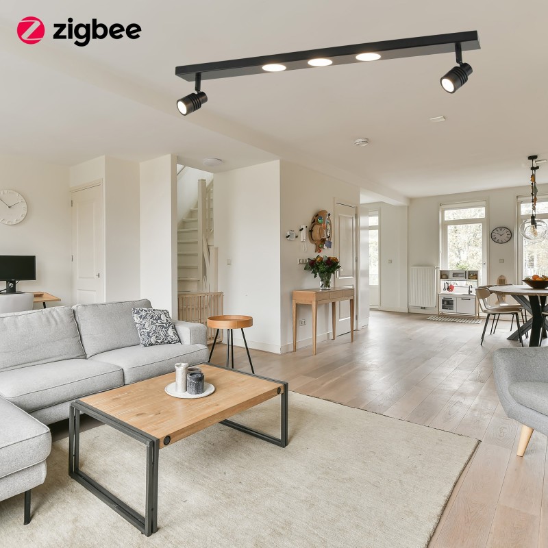 Zigbee LED ceiling light 5-light