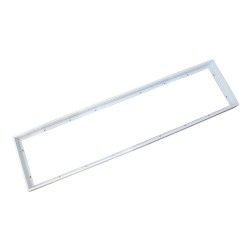 Surface-mounted frame for LED panel (120 cm x 30 cm) quick and easy assembly