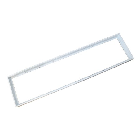 Surface-mounted frame for LED panel (120 cm x 30 cm) quick and easy assembly