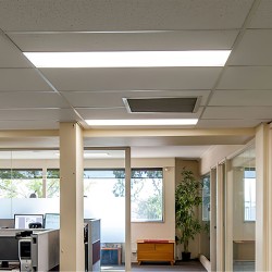 Ultra-flat design LED panel dimmable white 120 x 30cm