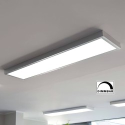 LED Panel (295x1195x8mm) KIT dimmable incl. surface mount frame 36W 4000K Neutral white