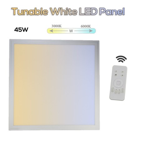 Tunable White LED Panel 45W 3000-6000 Kelvin Dimmable + Dynamic Light