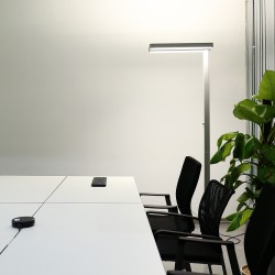 Office LED Floor Lamp 60W 4000K with Rotary Dimmer