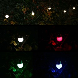 5 LED RGBWW light chain with remote control