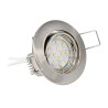 LED recessed spotlight set incl. bulb 2W