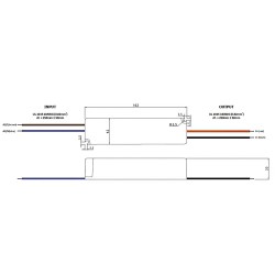 LED power supply unit constant voltage / 12V DC / 72W