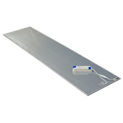 LED-Panel 120 x 30 cm Dimmbar Ultraslim 36W 4000 K Deckenleuchte Inklusive weißem Anbaurahmen