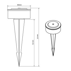 Gartus Dämmerungsschalter Max 54W für 12V Gartenbeleuchtung