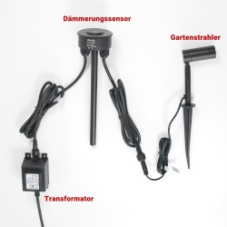 Gartus Dämmerungsschalter Max 54W für 12V Gartenbeleuchtung