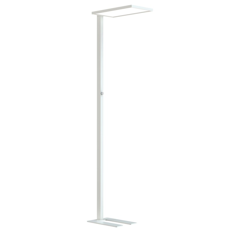 Büro LED Stehleuchte Weiß Up & Down 60W 4000K 7500Lumen dimmbar