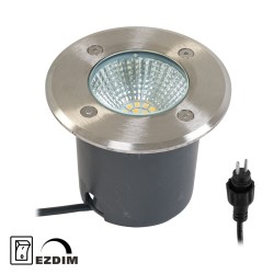 LED "Mutantur" vloerinbouwspot voor buiten 3000K 3-traps dimmer 1W, 3W, 6W met EZDIM technologie