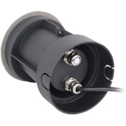 Swivelling LED recessed floor spot 230V AC IP67 water-protected without bulb