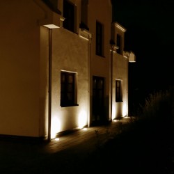 LED Ground Recessed Spotlight 9X1W 230V AC 720 Lumen