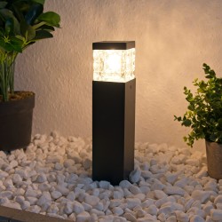 Path light bollard 12V 30cm incl. G4 bulb 6W
