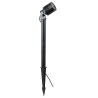 LED Floor Lamp Outdoor Spotlight with Earth Spike 3W-6W-10W EZDIM 3000K 12VAC/DC
