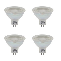 Set of 4 MR16 GU5.3 LED bulbs
